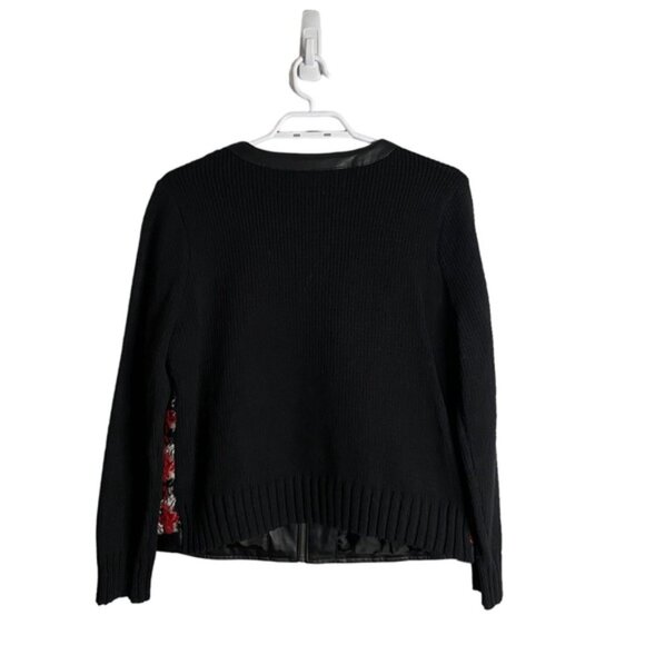 Peter Nygard Women's Patterned Wool Knit Jacket - Picture 7 of 7